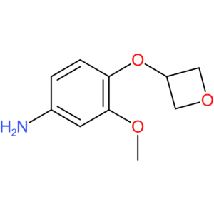 3-Methoxy-4-(oxetan-3-yloxy)benzenamine