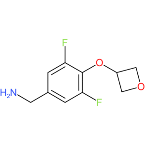 [3,5-Difluoro-4-(oxetan-3-yloxy)phenyl]methanamine