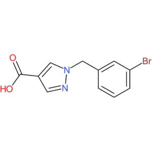 1-(3-Bromobenzyl)-1H-pyrazole-4-carboxylic acid