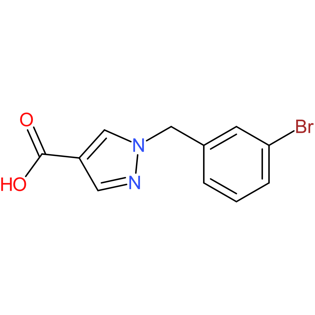 1-(3-Bromobenzyl)-1H-pyrazole-4-carboxylic acid