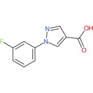 1-(3-Fluorophenyl)-1H-pyrazole-4-carboxylic acid