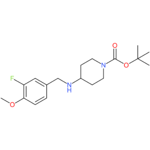 tert-Butyl 4-(3-fluoro-4-methoxybenzylamino)piperidine-1-carboxylate