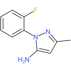 1-(2-Fluorophenyl)-3-methyl-1H-pyrazol-5-amine