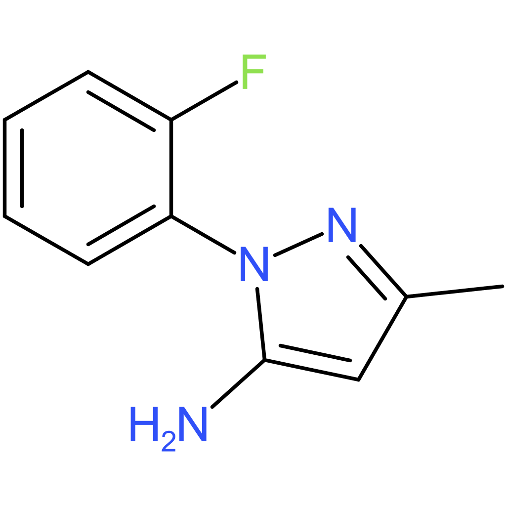 1-(2-Fluorophenyl)-3-methyl-1H-pyrazol-5-amine