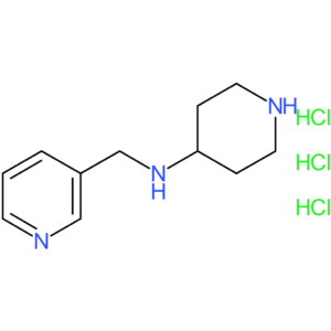 N-(Pyridin-3-ylmethyl)piperidin-4-amine trihydrochloride