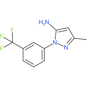 3-Methyl-1-[3-(trifluoromethyl)phenyl]-1H-pyrazol-5-amine