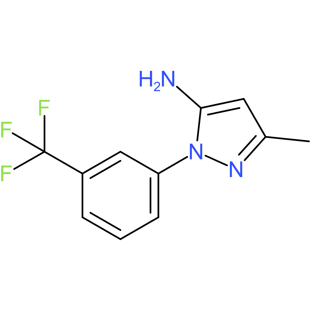 3-Methyl-1-[3-(trifluoromethyl)phenyl]-1H-pyrazol-5-amine
