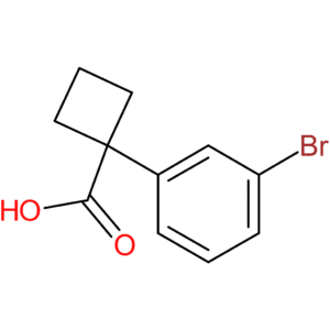 1-(3-Bromophenyl)cyclobutane-1-carboxylic acid