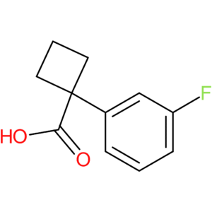 1-(3-Fluorophenyl)cyclobutane-1-carboxylic acid