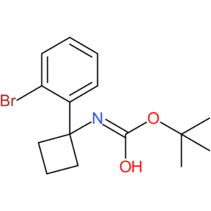 tert-Butyl N-[1-(2-Bromophenyl)cyclobutyl]carbamate