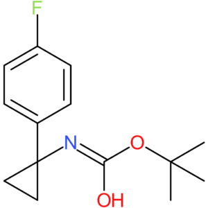 tert-Butyl N-[1-(4-fluorophenyl)cyclopropyl]carbamate
