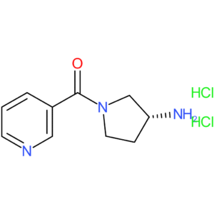 (R)-1-[(Pyridin-3-yl)carbonyl]pyrrolidin-3-amine dihydrochloride
