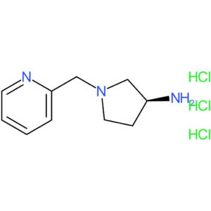 (S)-1-(Pyridin-2-ylmethyl)pyrrolidin-3-amine trihydrochloride