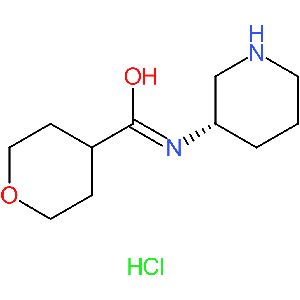 (S)-N-(Piperidin-3-yl)oxane-4-carboxamide hydrochloride