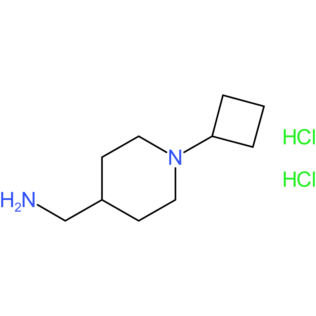 (1-Cyclobutylpiperidin-4-yl)methanamine dihydrochloride