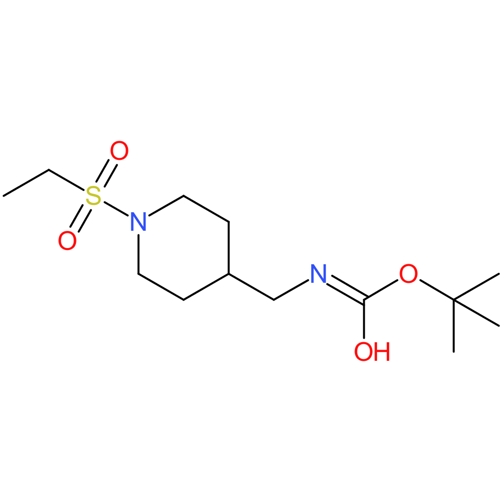 tert-Butyl {[1-(ethylsulfonyl)piperidin-4-yl]methyl}carbamate