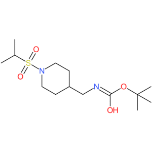 tert-Butyl {[1-(isopropylsulfonyl)piperidin-4-yl]methyl}carbamate
