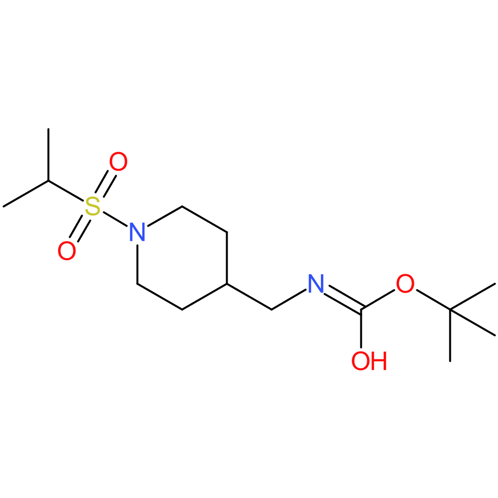 tert-Butyl {[1-(isopropylsulfonyl)piperidin-4-yl]methyl}carbamate
