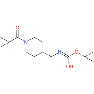 tert-Butyl [(1-pivaloylpiperidin-4-yl)methyl]carbamate