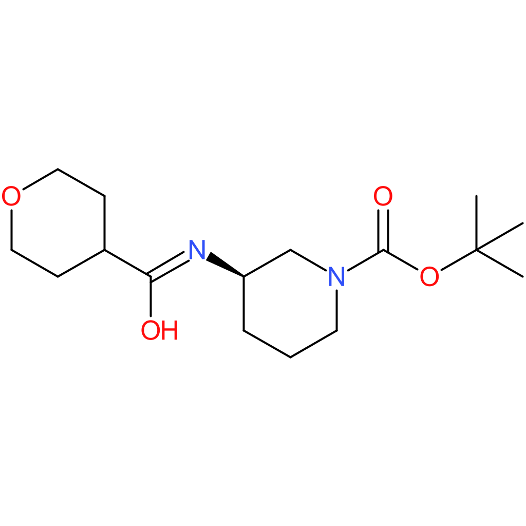 (R)-tert-Butyl 3-(tetrahydro-2H-pyran-4-carbonylamino)piperidine-1-carboxylate