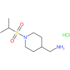 [1-(Isopropylsulfonyl)piperidin-4-yl]methanamine hydrochloride