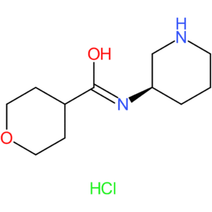 (R)-N-(Piperidin-3-yl)-tetrahydro-2H-pyran-4-carboxamide hydrochloride