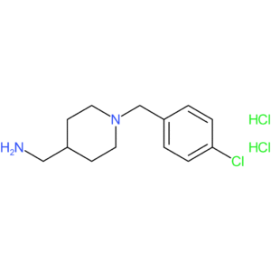[1-(4-Chlorobenzyl)piperidin-4-yl]methanamine dihydrochloride