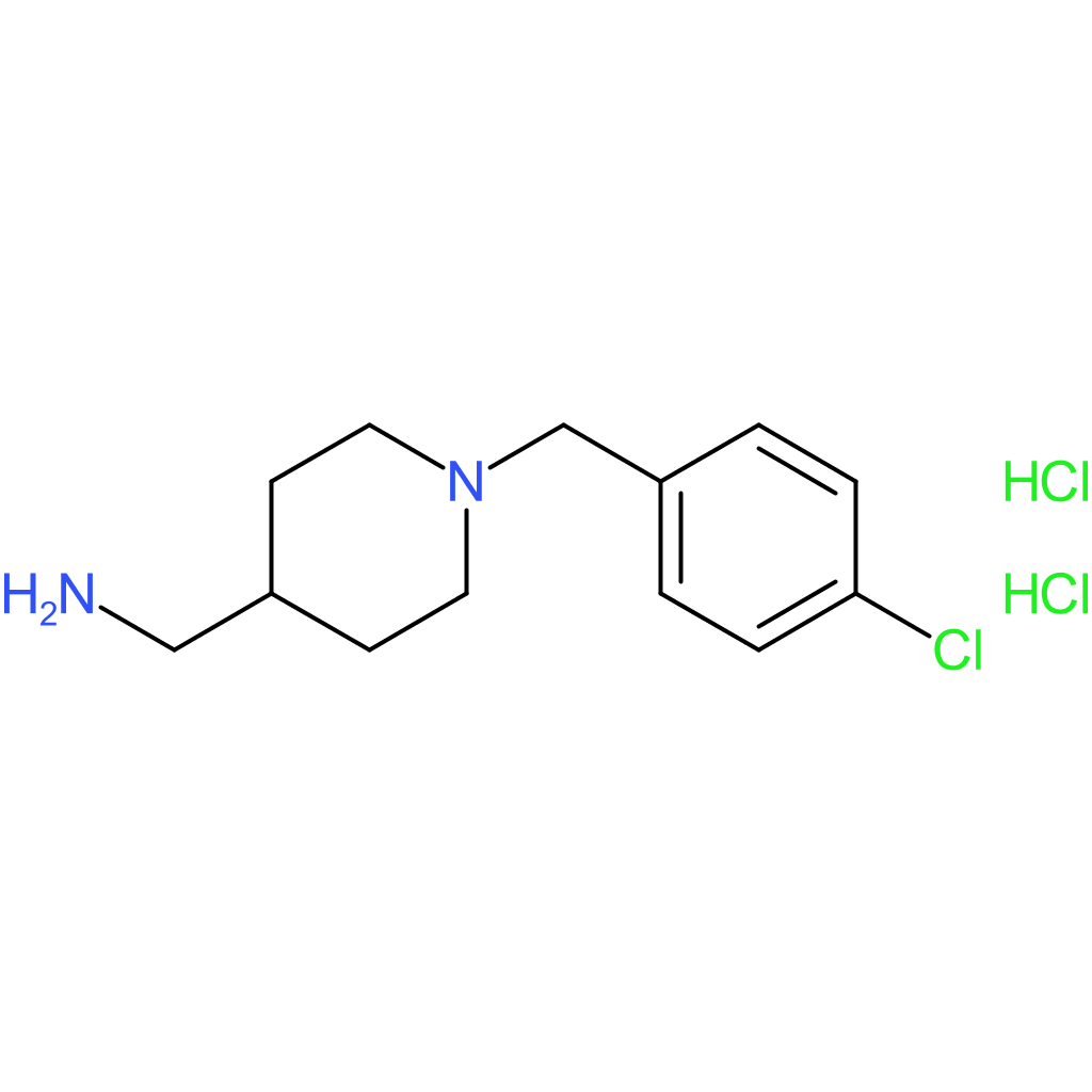 [1-(4-Chlorobenzyl)piperidin-4-yl]methanamine dihydrochloride