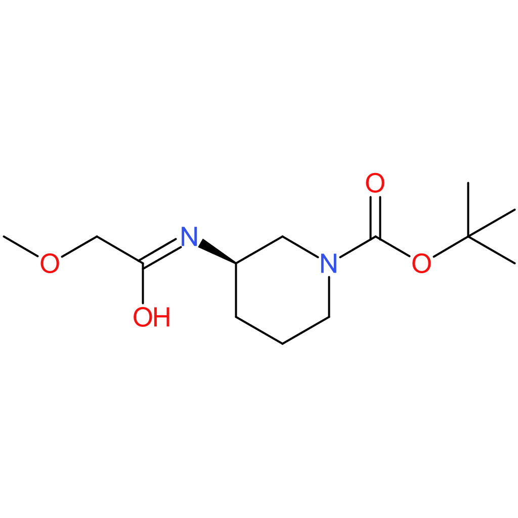 (R)-tert-Butyl 3-(2-methoxyacetamido)piperidine-1-carboxylate