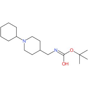 tert-Butyl [(1-cyclohexylpiperidin-4-yl)methyl]carbamate
