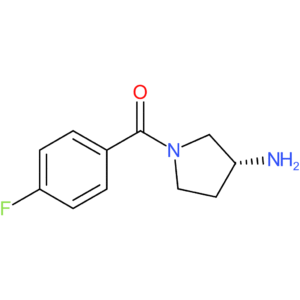 (R)-(3-Aminopyrrolidin-1-yl)(4-fluorophenyl)methanone