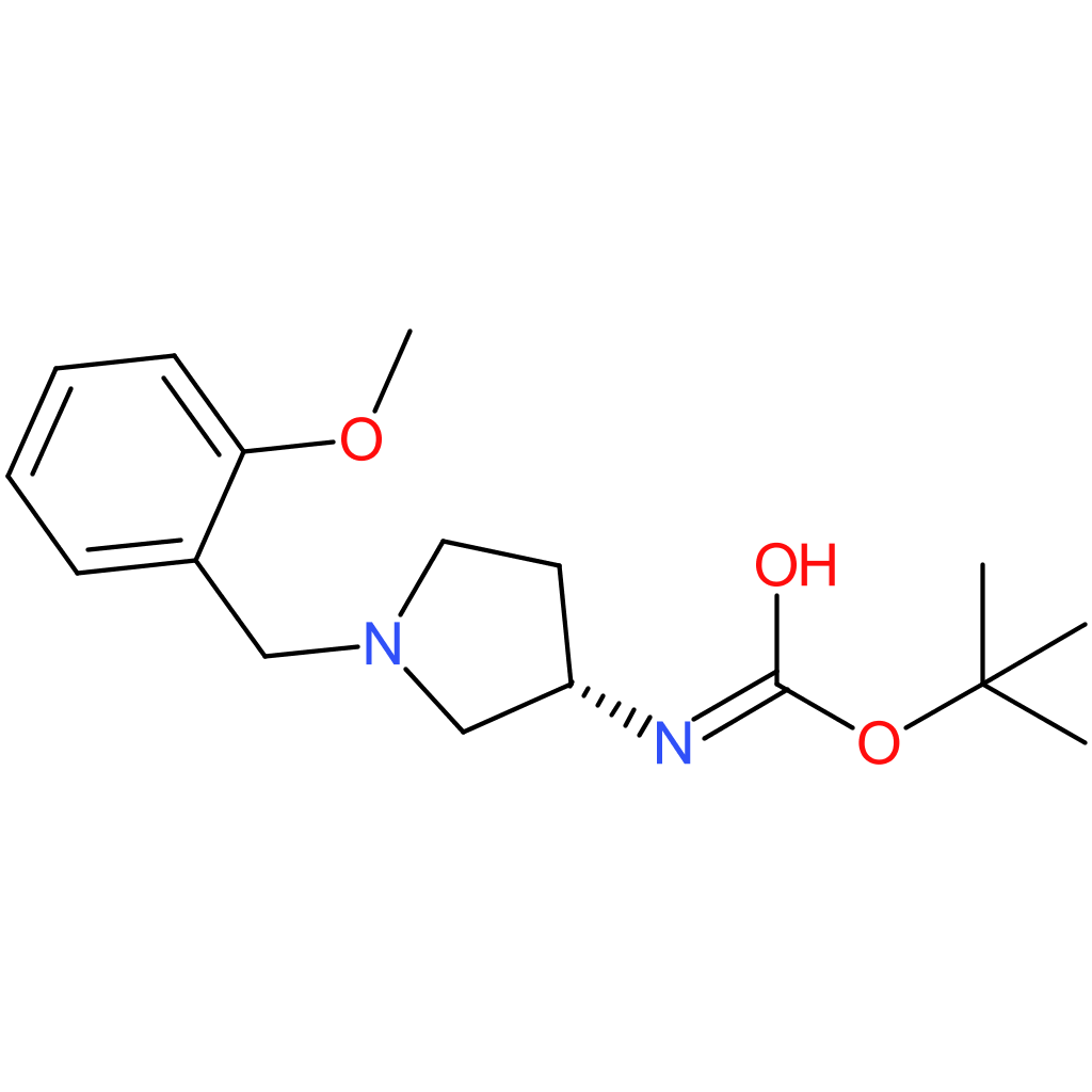 (S)-tert-Butyl 1-(2-methoxybenzyl)pyrrolidin-3-ylcarbamate