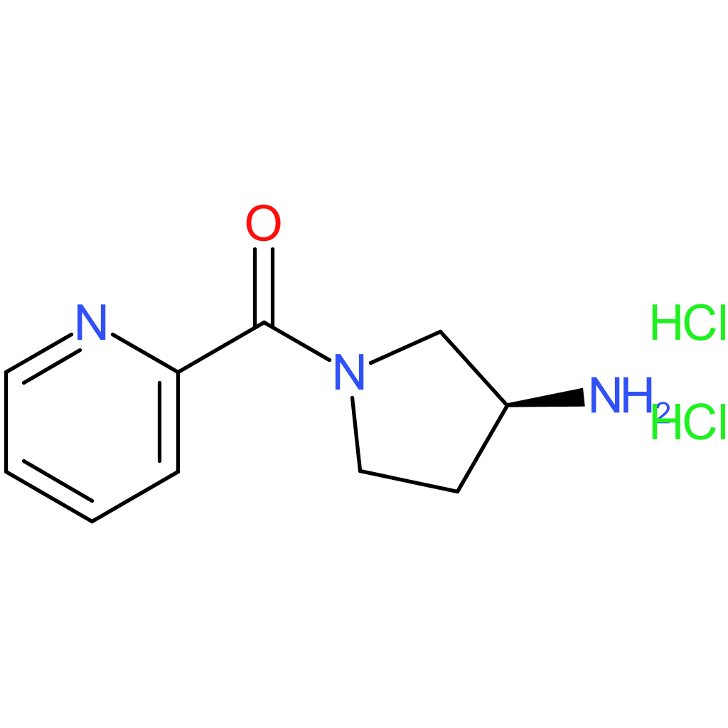 (S)-(3-Aminopyrrolidin-1-yl)(pyridin-2-yl)methanone dihydrochloride