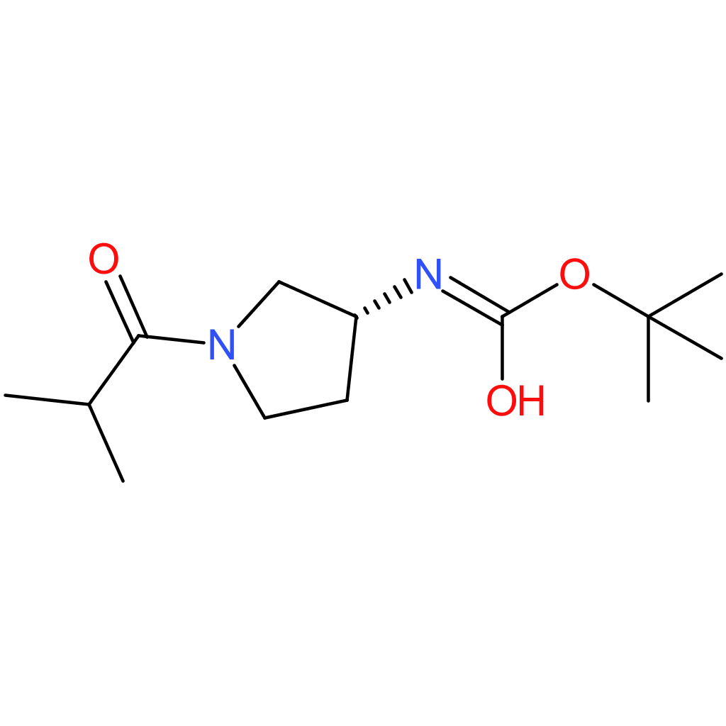 (R)-tert-Butyl 1-isobutyrylpyrrolidin-3-ylcarbamate