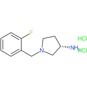 (S)-1-(2-Fluorobenzyl)pyrrolidin-3-amine dihydrochloride