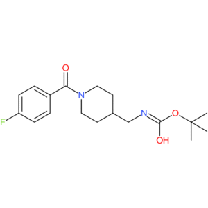 tert-Butyl {[1-(4-fluorobenzoyl)piperidin-4-yl]methyl}carbamate