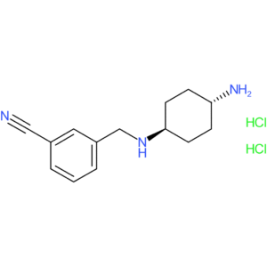3-{[(1R*,4R*)-4-Aminocyclohexylamino]methyl}benzonitrile dihydrochloride