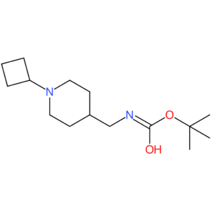 tert-Butyl [(1-cyclobutylpiperidin-4-yl)methyl]carbamate