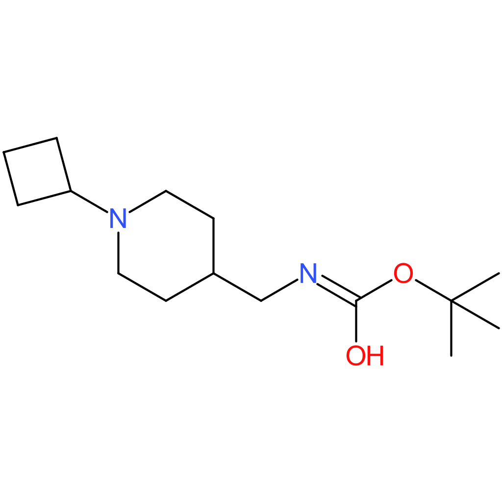 tert-Butyl [(1-cyclobutylpiperidin-4-yl)methyl]carbamate