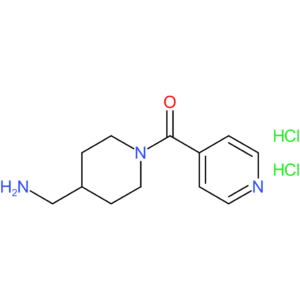 [4-(Aminomethyl)piperidin-1-yl](pyridin-4-yl)methanone dihydrochloride