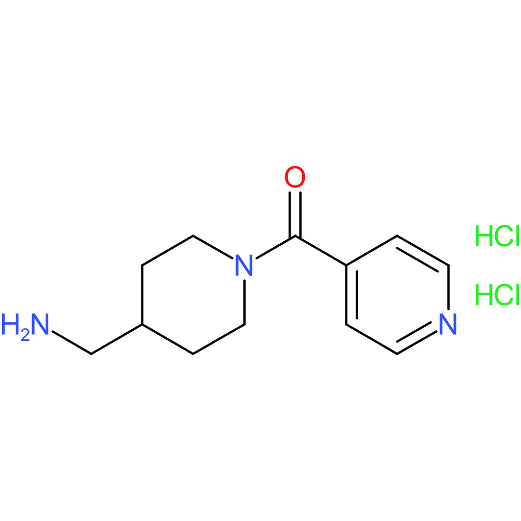 [4-(Aminomethyl)piperidin-1-yl](pyridin-4-yl)methanone dihydrochloride