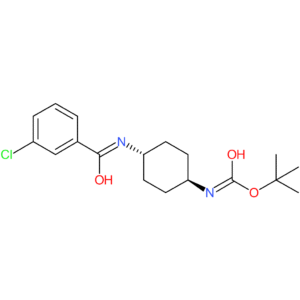 tert-Butyl (1R*,4R*)-4-(3-chlorobenzamido)cyclohexylcarbamate