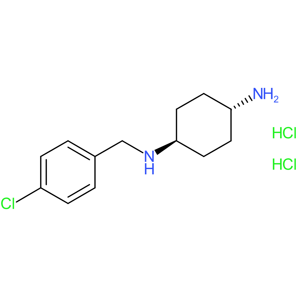 (1R*,4R*)-N1-(4-Chlorobenzyl)cyclohexane-1,4-diamine dihydrochloride