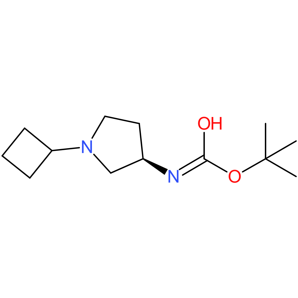 (R)-tert-Butyl 1-cyclobutylpyrrolidin-3-ylcarbamate