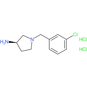 (R)-1-(3-Chlorobenzyl)pyrrolidin-3-amine dihydrochloride