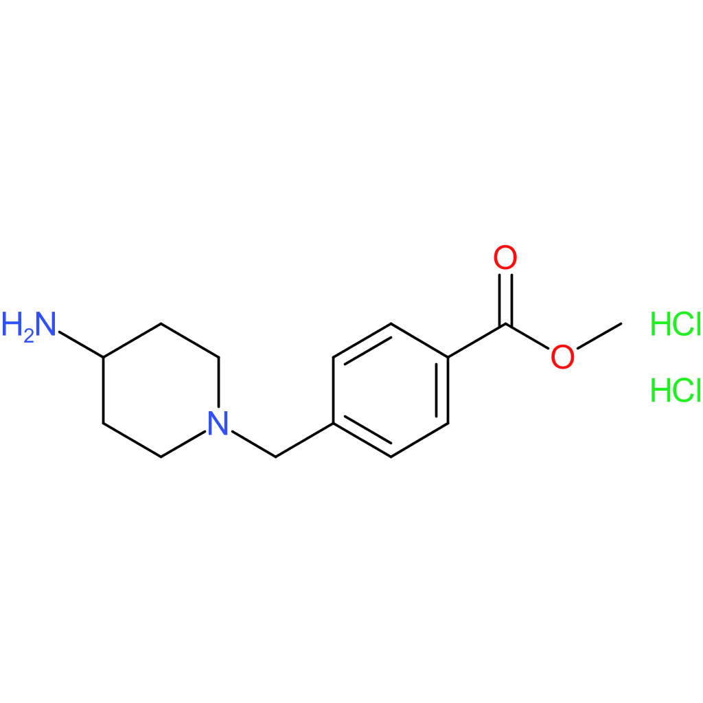 Methyl 4-[(4-aminopiperidin-1-yl)methyl]benzoate dihydrochloride