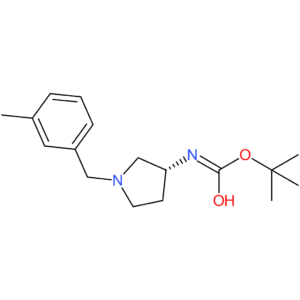 (R)-tert-Butyl 1-(3-methylbenzyl)pyrrolidin-3-ylcarbamate
