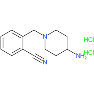2-[(4-Aminopiperidin-1-yl)methyl]benzonitrile dihydrochloride