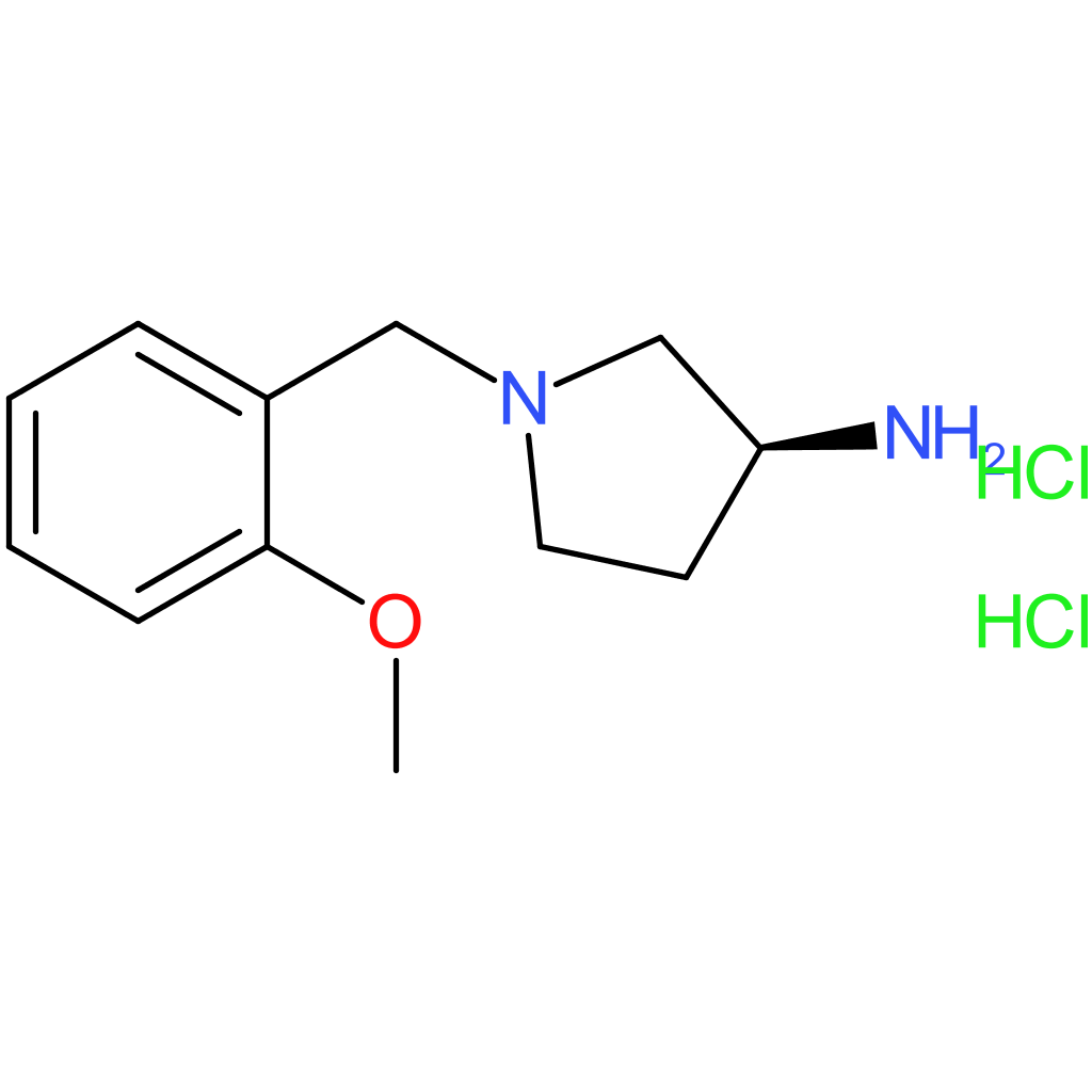 (S)-1-(2-Methoxybenzyl)pyrrolidin-3-amine dihydrochloride