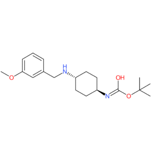 tert-Butyl (1R*,4R*)-4-(3-methoxybenzylamino)cyclohexylcarbamate